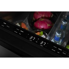 Noir 24" Double-Refrigerator Drawers