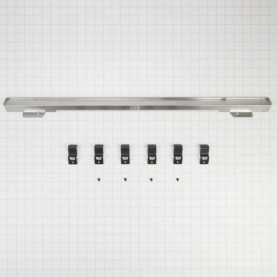 Built-In Range Flush Installation Trim Kit, Fits Jjw3430Ds, Jjw3430Dp, Jjw3830Ds, And Jjw3830Dp - Stainless Steel
