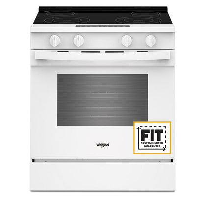 30" Electric Range With No Preheat And Slow Cook Modes - White