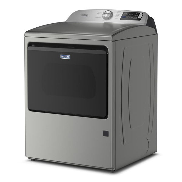7.4 Cu. Ft. Smart Top Load Dryer With Pet Pro Option - Classic SIlver