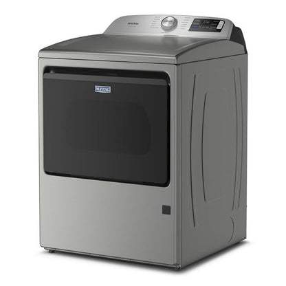 7.4 Cu. Ft. Smart Top Load Dryer With Pet Pro Option - Classic SIlver