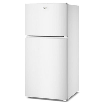 Whirlpool 30" Wide Top Freezer Refrigerator With Total Coverage Cooling, 19 Cu. Ft., Adjustable Door Bins - White