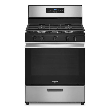 5.1 Cubic Feet Freestanding Gas Range With Edge to Edge Cooktop