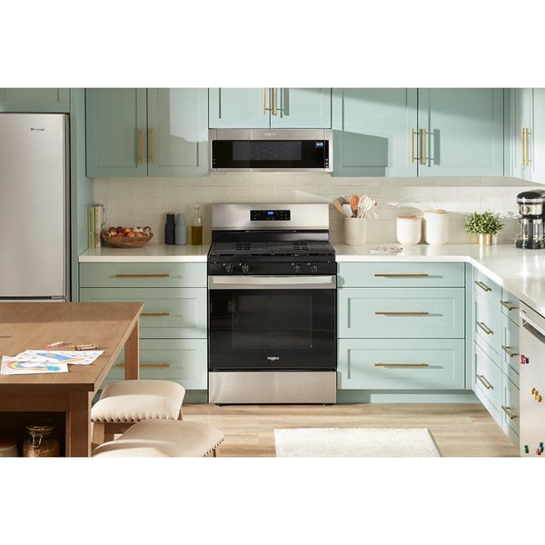 30" Self Clean Gas Range With No Preheat Mode - Stainless Steel
