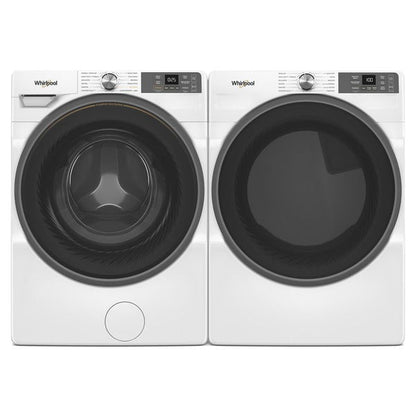 7.4 Cu. Ft. Smart Front Load Energy Star Gas Dryer With Wrinkle Shield Option - White