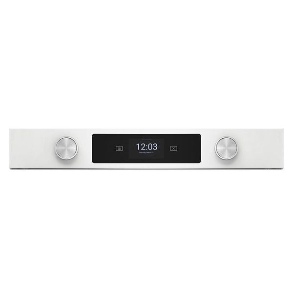 30" Smart Electric Double Wall Oven With Assisted Cooking Modes - White