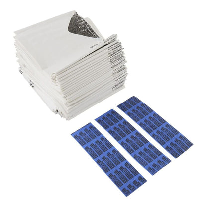 Heavy-Duty Plastic Compactor Bags (60-Pack) - White With Odor Remover For 18" Compactor Models - White