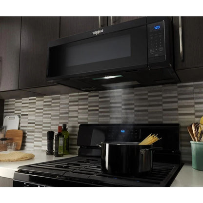 1.1 Cubic Feet Low Profile Microwave Hood Combination, 30" - Black