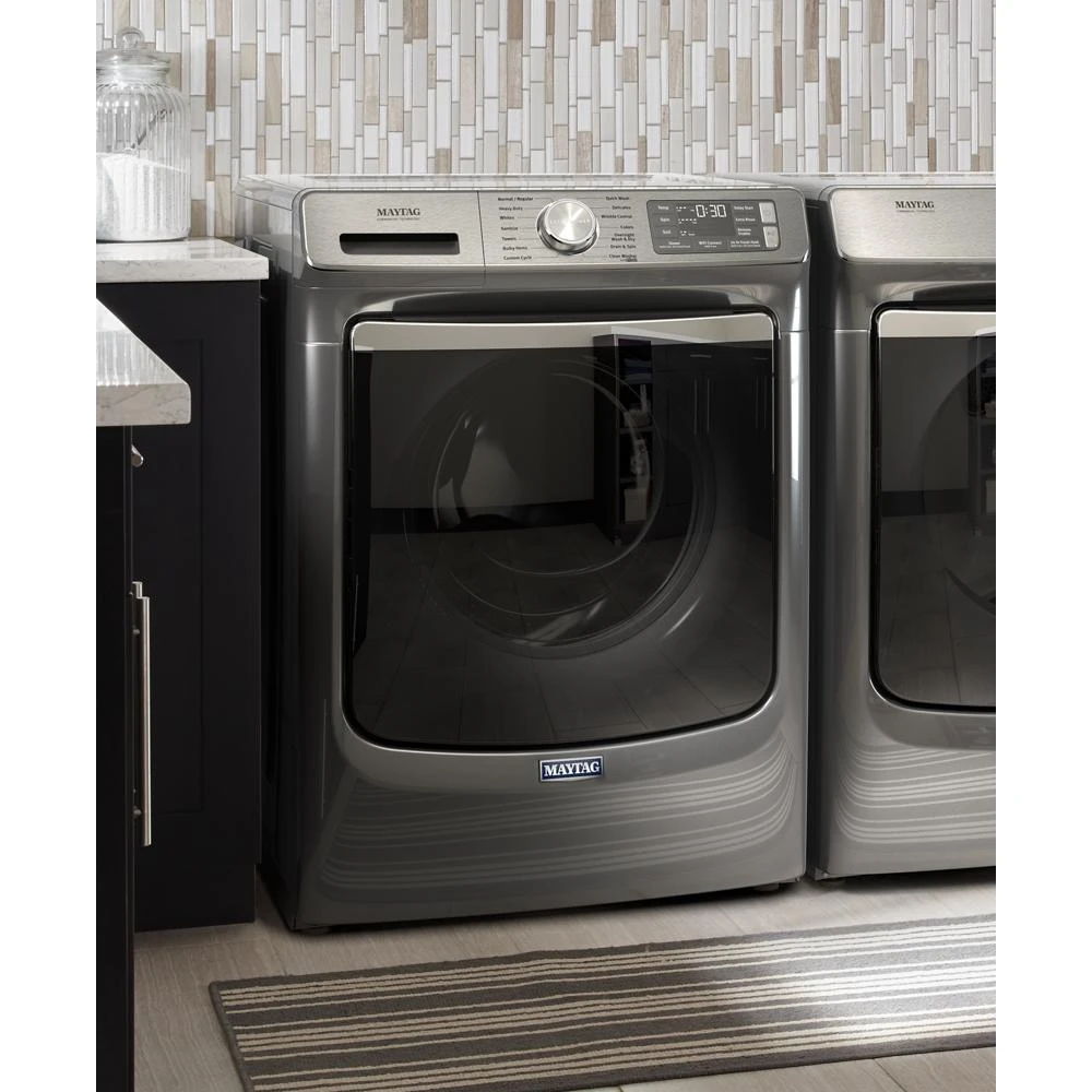 Smart Front Load Washer With Extra Power And 24-Hr Fresh Hold Option - 5.0 Cubic Feet - Metallic Slate