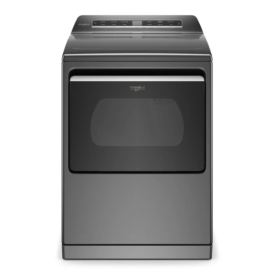 7.4 Cubic Feet Top Load Electric Dryer With Advanced Moisture Sensing - Chrome Shadow