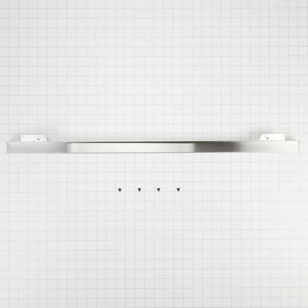 30" Warming Drawer Heat Deflector - Black/Stainless Steel