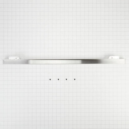30" Warming Drawer Heat Deflector - Black/Stainless Steel