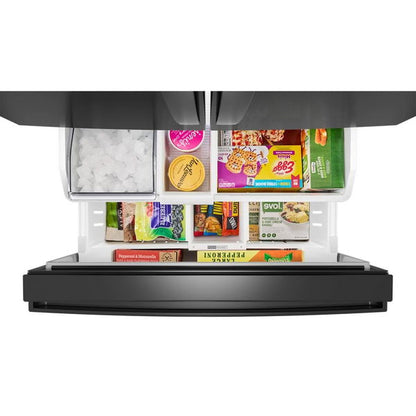 36" French Door Refrigerator With Ice Maker - 31 Cu. Ft. - Black