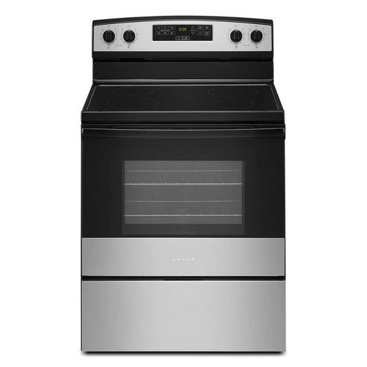 30" Electric Range With Extra-Large Oven Window And Bake Assist Temps - Stainless Steel