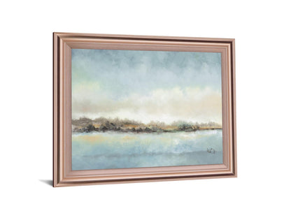 Mist Over Water - 28" x 34" Framed Wall Art