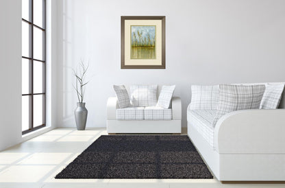 Allure By Hollack - Framed Print Wall Art - Blue