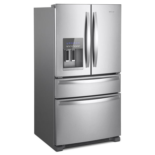 36" Wide French Door Bottom Mount Refrigerator, 25 Cu. Ft. - Fingerprint Resistant Stainless Steel