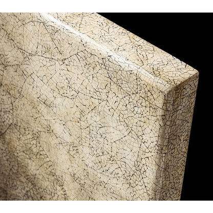 36" Elements Collection Custom Column Panel - Eggshell Crackle Taupe