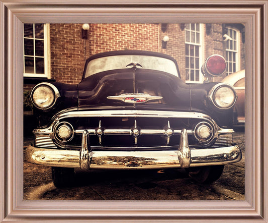 Crimson Cruiser - 28" x 34" Framed Wall Art