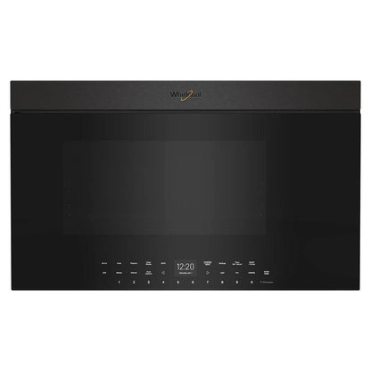 Air Fry Over- The-Range Oven With Flush Built-In Design - Black Stainless Finish