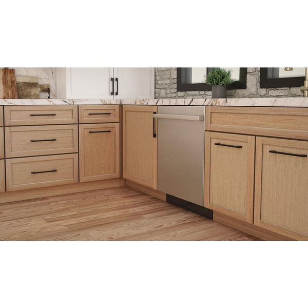 24" Noir Fully Integrated Dishwasher With 3rd Level Rack With Wash