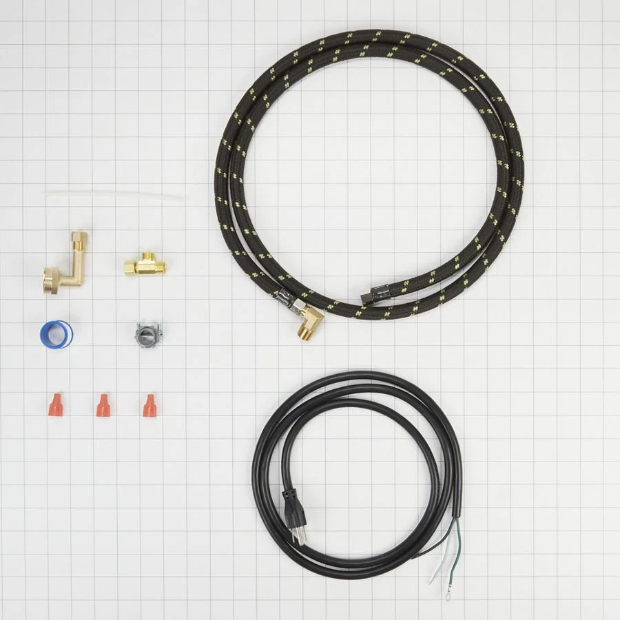 Dishwasher Water Line Installation Kit, 6' Hose