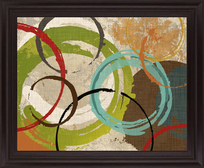 Orbit Layers - 28" x 34" Framed Wall Art