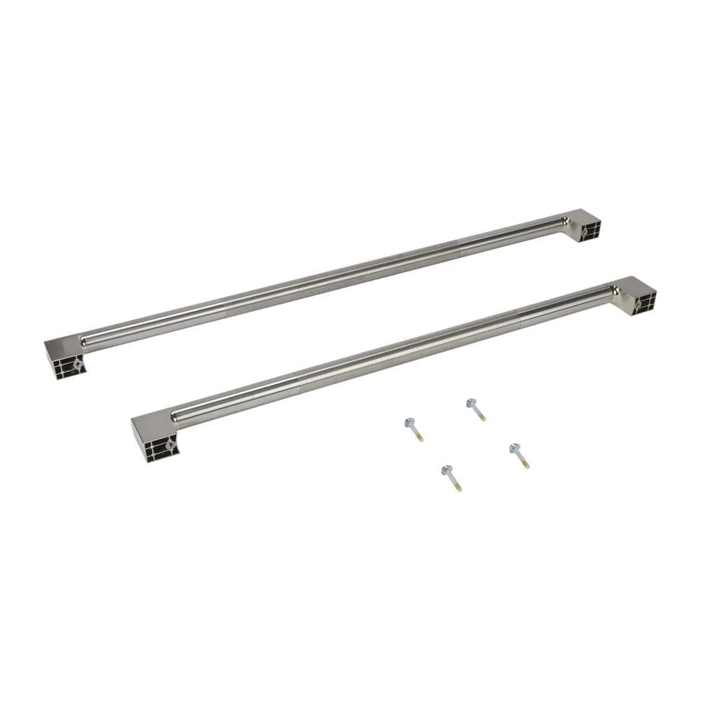 Jennair 36", 2Dbm Rise-Style Built-In, Side-By-Side Refrigerator Handle Kit, Also For 15" Ice Makers/Compactors - Stainless Steel