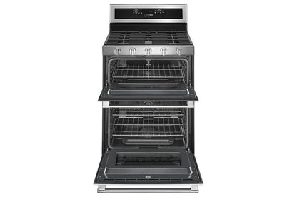 30" Wide Double Oven Gas Range With True Convection - 6.0 Cubic Feet