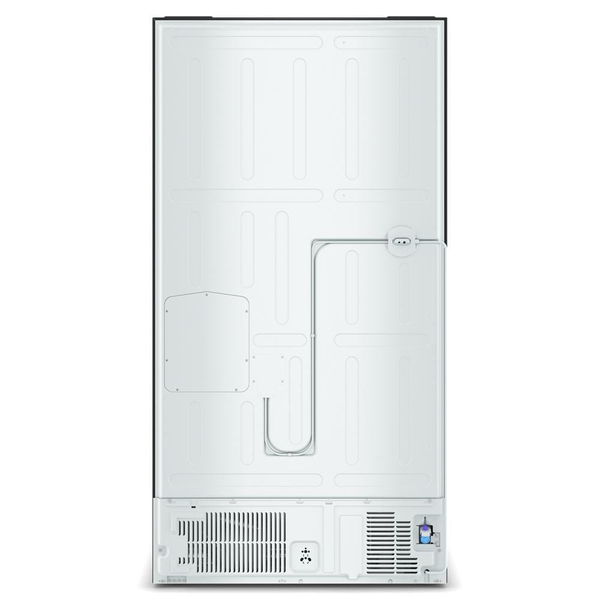 36" Wide True Counter Depth 3-Door French Door Refrigerator - 24 Cu. Ft. - Black Stainless Finish