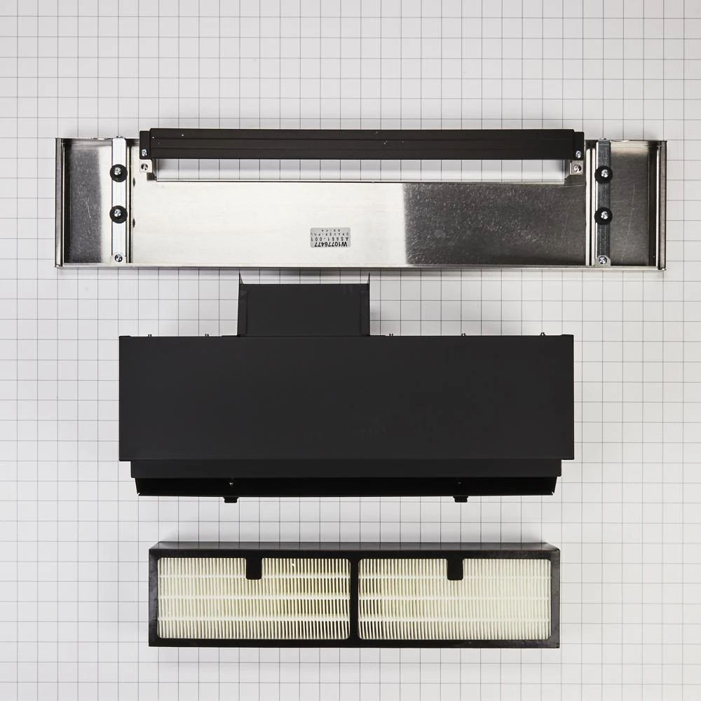Range Hood Vsi Ductless Downdraft Vent Kit, Fits Kseg1750Ess And Ksdg1750Ess,Size: 31" L X 20" W X 7-1/2" H - Stainless Steel
