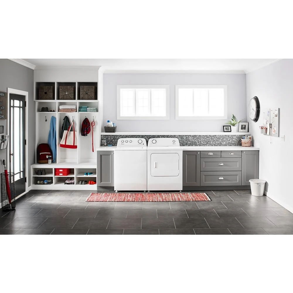 6.5 Cubic Feet Gas Dryer With Wrinkle Prevent Option