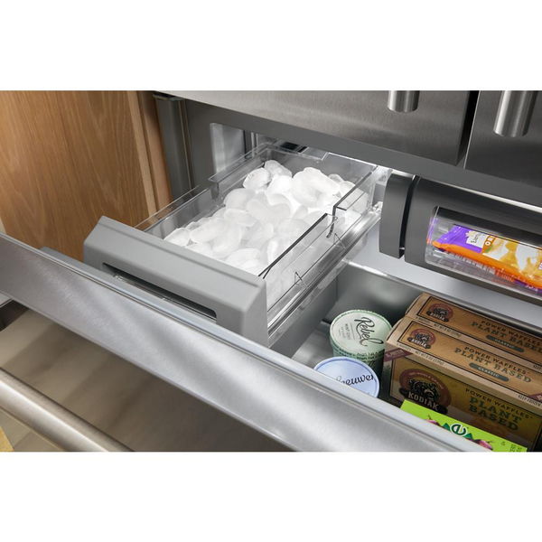 20.8 Cu. Ft. 36" Built-In Bottom Mount Refrigerator With Platinum Interior