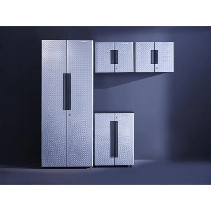 Flex Cabinet System III - Silver Tread