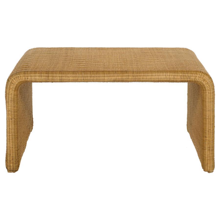 Cahya - Square Woven Rattan Coffee Table - Natural