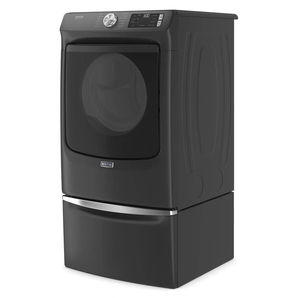 15.5" Pedestal For Front Load Washer And Dryer With Storage - Volcano Black