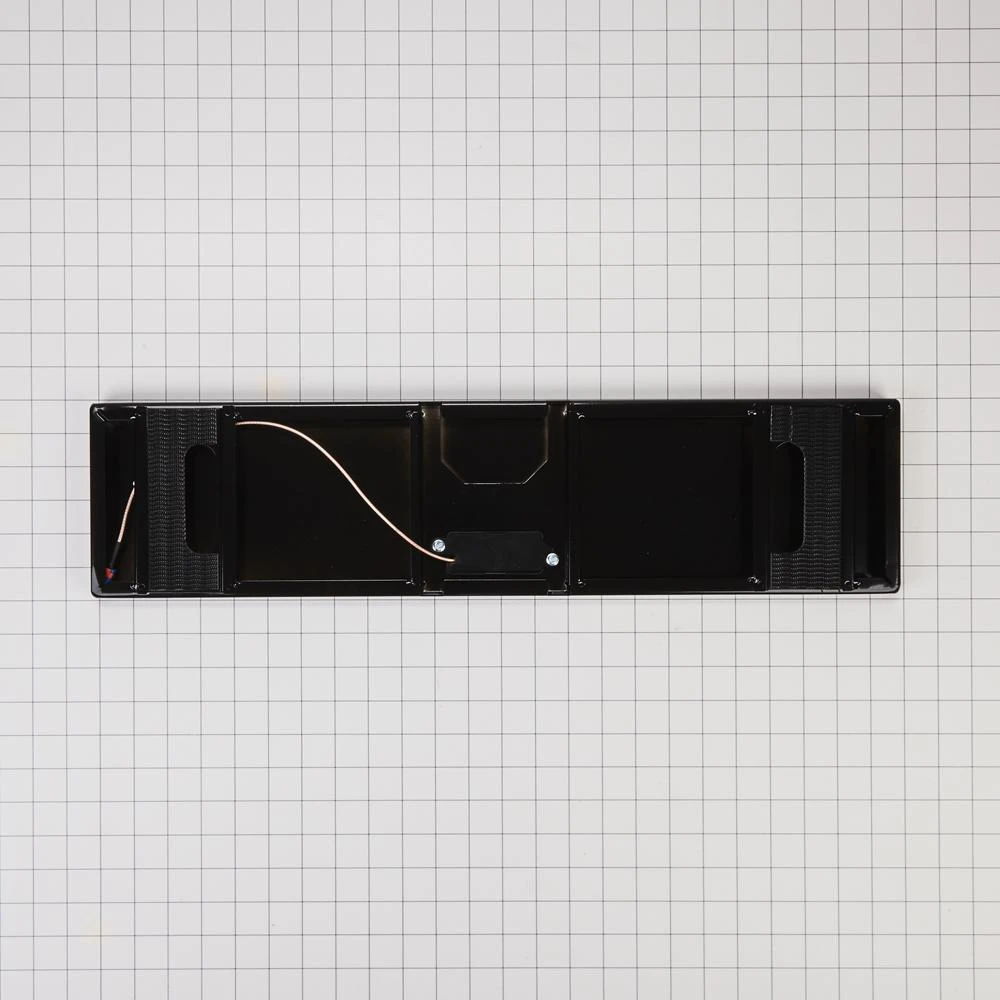 24" Single Unit Toe Kick - Black