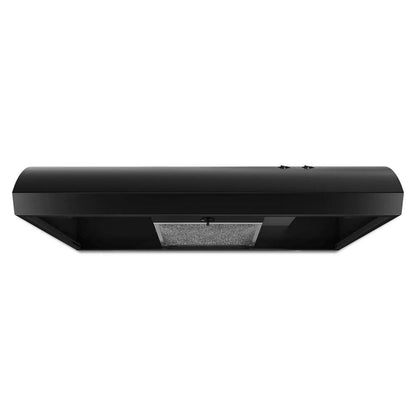 30" Range Hood With The Fit System With Grease Filter - Black