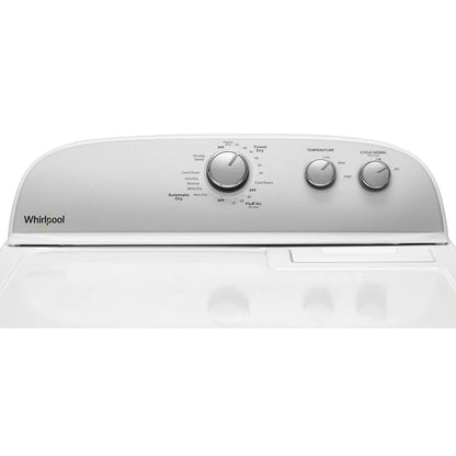 7.0 Cubic Feet Top Load Electric Dryer With Autodry Drying System - White