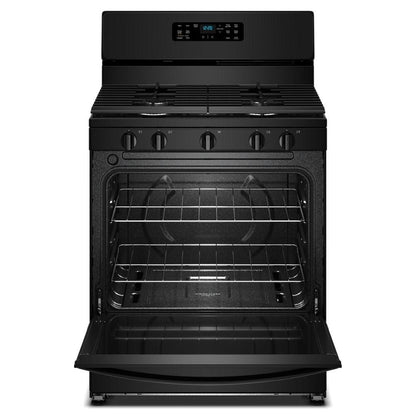 30" Gas Range With Crispy Mode And Griddle Zone - Black