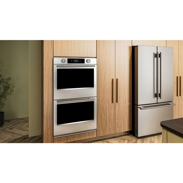 27" Smart Electric Double Wall Oven With Assisted Cooking Modes - Printshield Finish