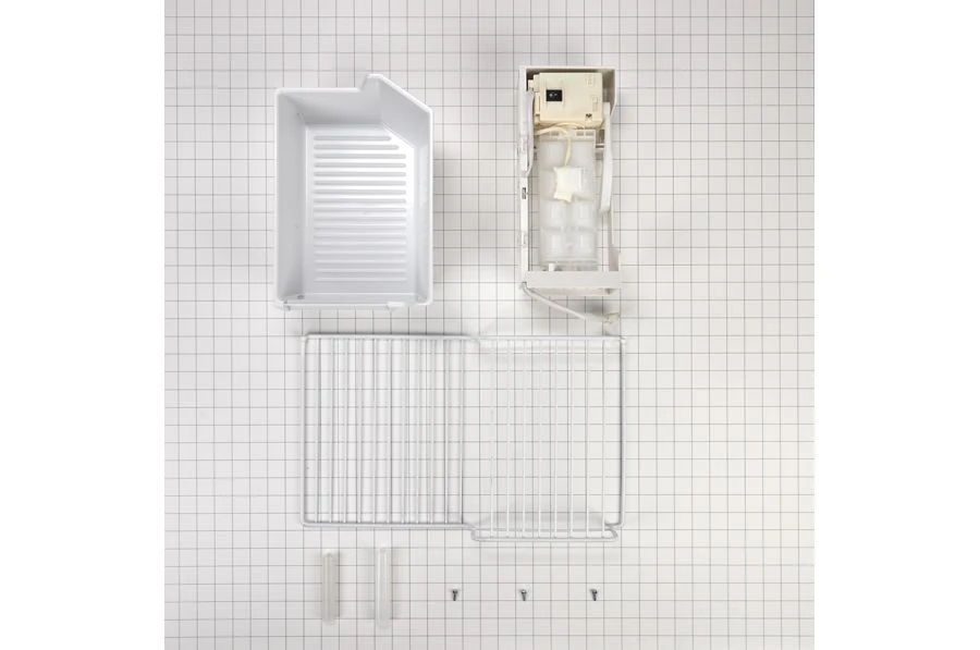 Refrigerator Ice Maker Assembly