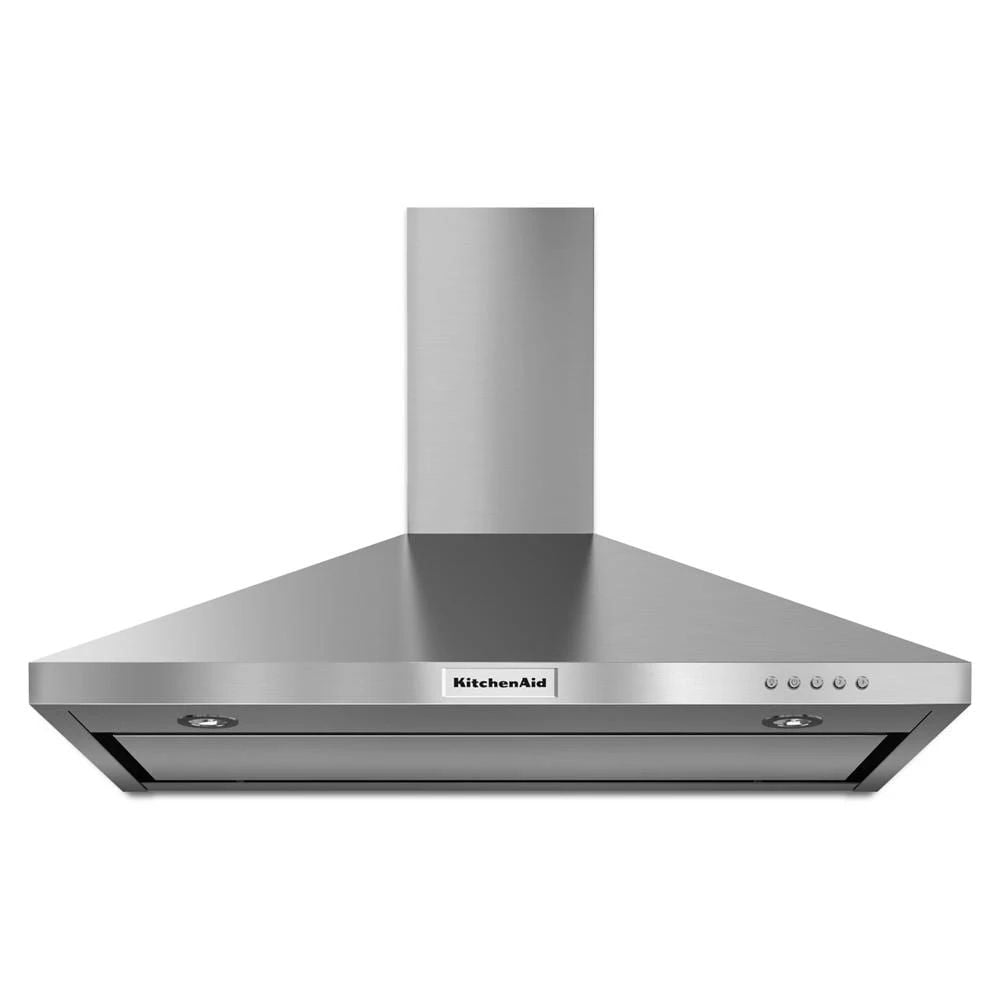 36" Wall-Mount, 3-Speed Canopy Hood, Two LED Task Lights