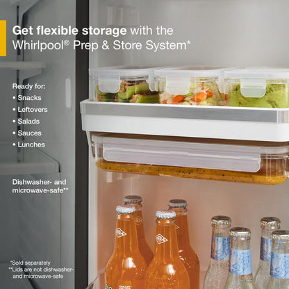 36" Wide French Door Refrigerator With Dual Ice Makers, 23 Cu. Ft.