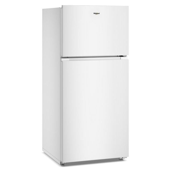 Whirlpool 28" Wide Top Freezer Refrigerator With Total Coverage Cooling, 14.3 Cu. Ft., Electronic Temperature Controls - White