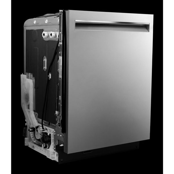 Pocket Handle 24" Built-In Dishwasher With Precise Fit 3Rd Rack For Cutlery With Plasma Coating, 39 dBA