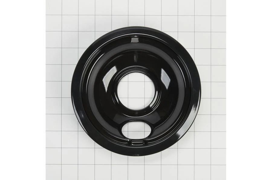 Range Electric/Cooktop 4-Pack Round Drip Bowls (Two 6" And Two 8") - Black For Non-Hinged, 2-Wire Plug Cooking Elements - Black