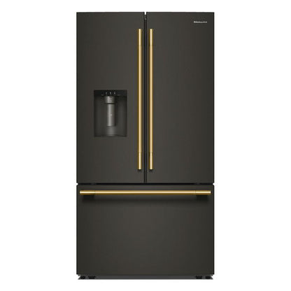 30 Cu. Ft. French Door Refrigerator With Exterior Water And Ice - Black Ore