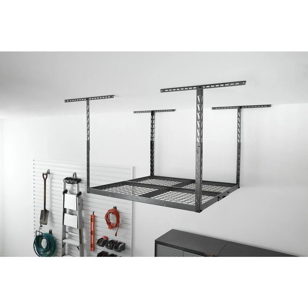 Overhead Gearloft Storage Rack 4X4 Feet - Hammered Granite