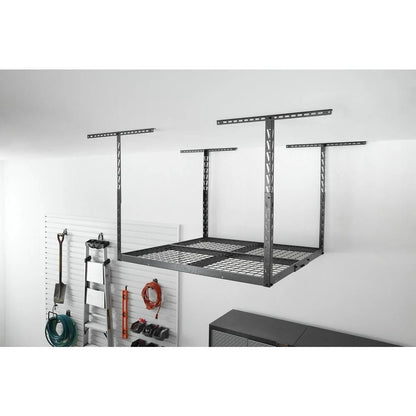 Overhead Gearloft Storage Rack 4X4 Feet - Hammered Granite